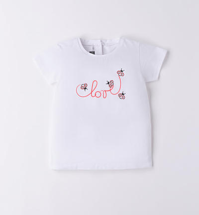 Girl's Love T-shirt WHITE