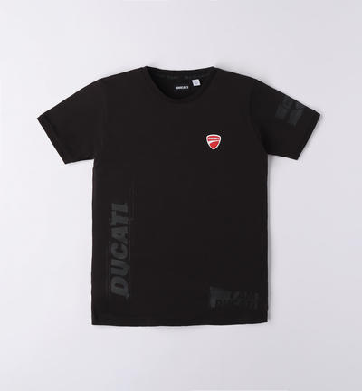Ducati boys' printed t-shirt BLACK