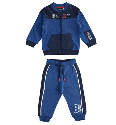 Tuta bambino varie fantasie BLU