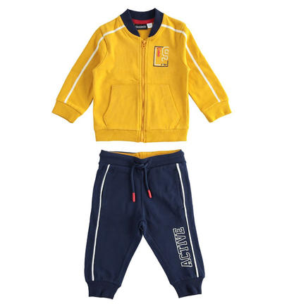 Tuta bambino varie fantasie GIALLO