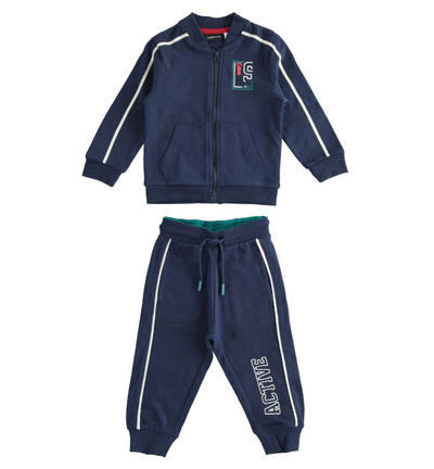 Tuta bambino varie fantasie BLU