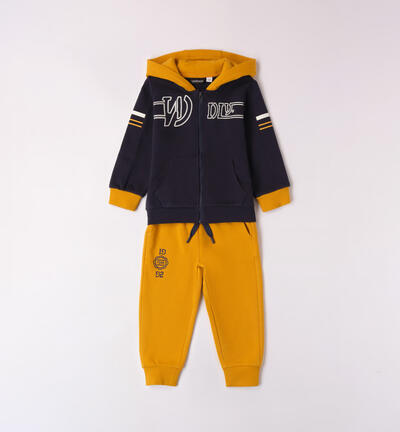 Boys' tracksuit with hoodie BLUE