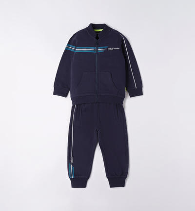 Tuta in felpa per bambino BLU