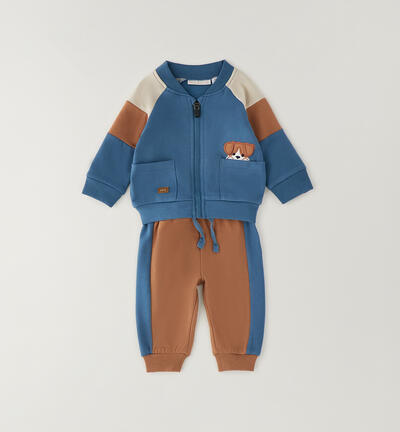 Two-piece baby jumpsuit GREEN