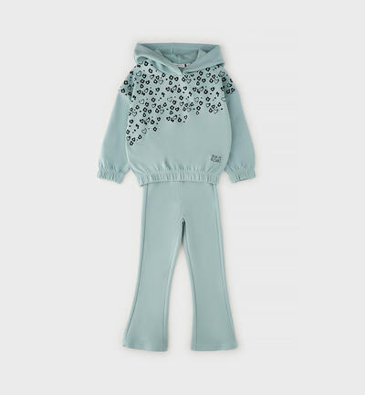 Tracksuit for girls GREEN