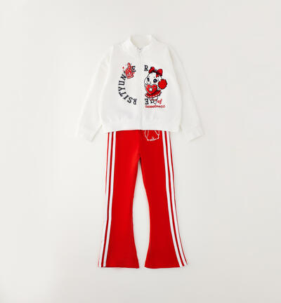 Sarabanda baby girl's jumpsuit WHITE