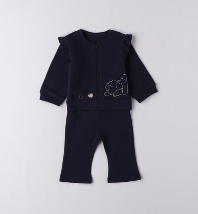 Baby girl tracksuit BLUE