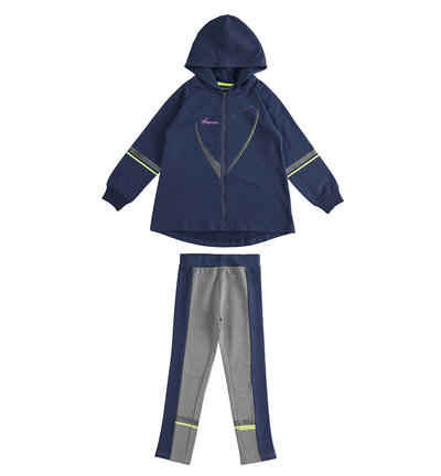TWO PIECES JOGGING SUIT BLUE