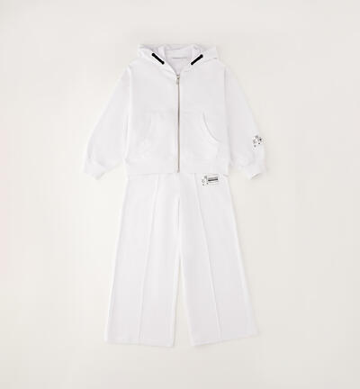 Sarabanda girl's jumpsuit WHITE