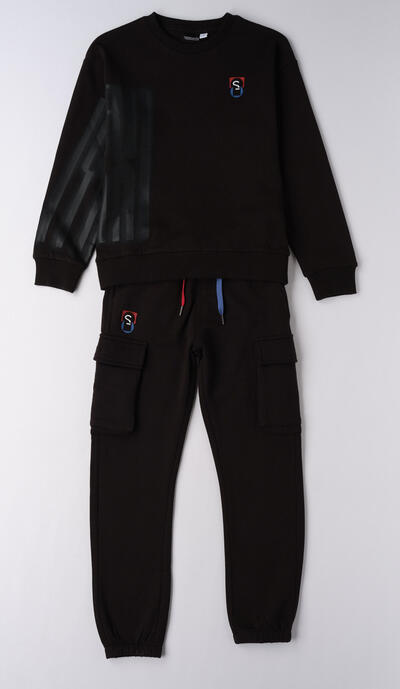 Sarabanda tracksuit for boys BLACK