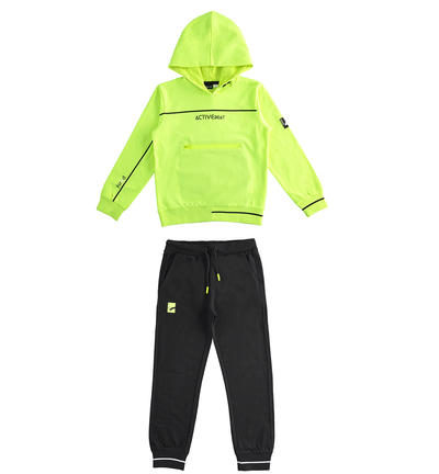 Tuta ragazzo sportiva GIALLO