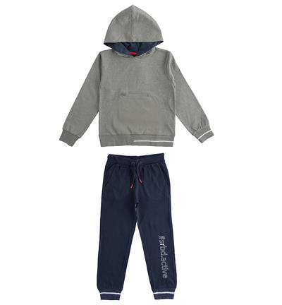 Tuta ragazzo sportiva GRIGIO