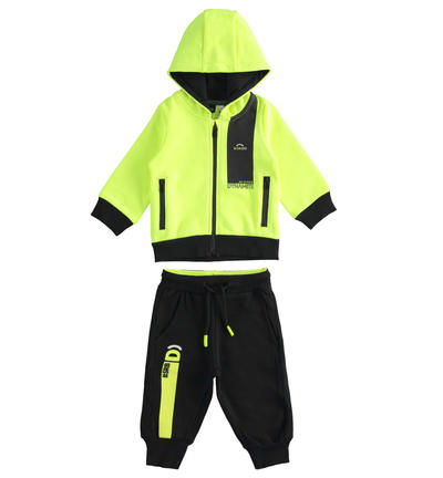 Tuta sportiva bambino invernale GIALLO