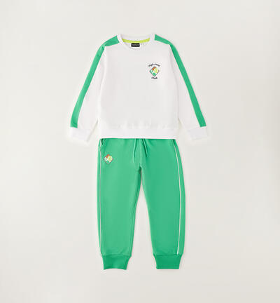 Sarabanda children's tracksuit WHITE