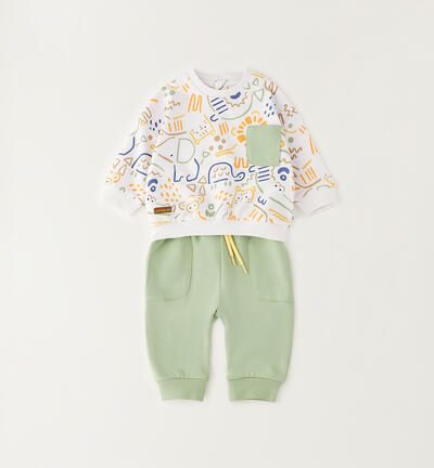 Newborn sports suit GREEN