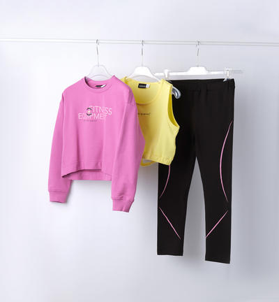 Girl's three-piece tracksuit VIOLET
