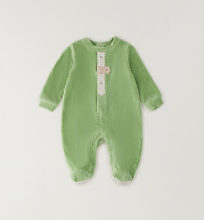 Baby onesie GREEN