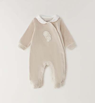 Minibanda unisex onesie BEIGE
