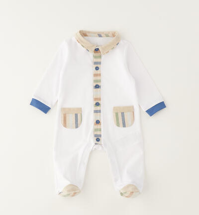 Minibanda baby romper WHITE