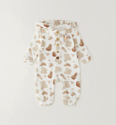 Minibanda baby romper CREAM