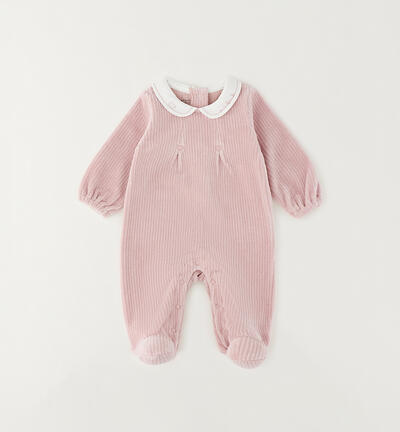 Minibanda baby girl romper PINK