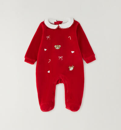 Tutina neonata Natale ROSSO