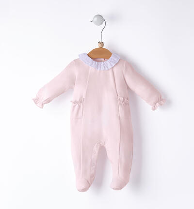 Pink baby romper PINK