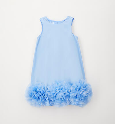 Elegant dress for little girl BLUE