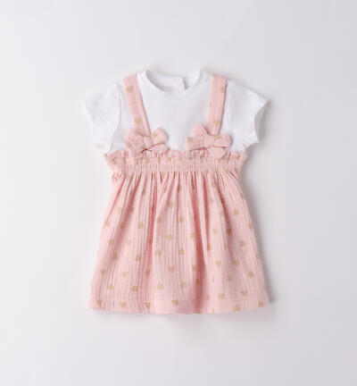 Vestito neonata estivo ROSA