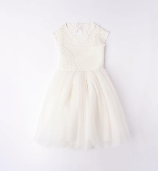 Sarabanda occasion wear tulle dress for girls from 8 to 16 years PANNA-0112