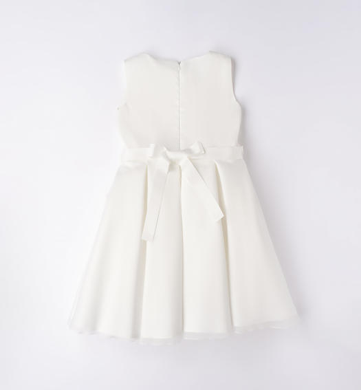 Sarabanda elegant occasion wear dress for girls from 8 to 16 years PANNA-AZZURRO-8136