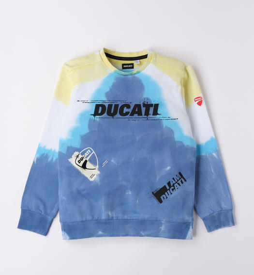 Felpa bambino Ducati tie-dye da 3 a 16 anni MULTICOLOR-BIANCO-8426