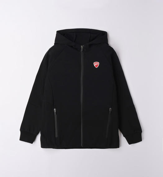 Felpa Ducati 100% cotone bambino da 3 a 16 anni NERO-0658
