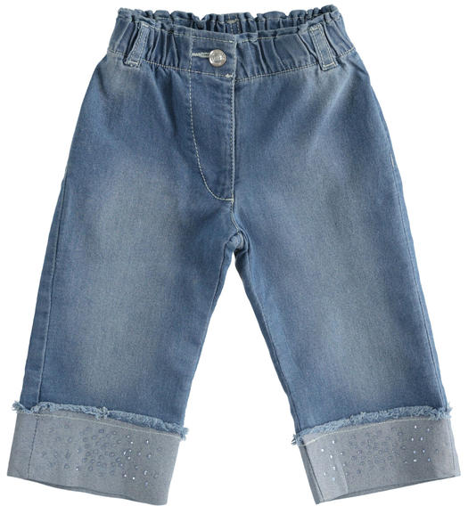 Sarabanda girl stretch denim jeans from 6 months to 8 years STONE WASHED-7450