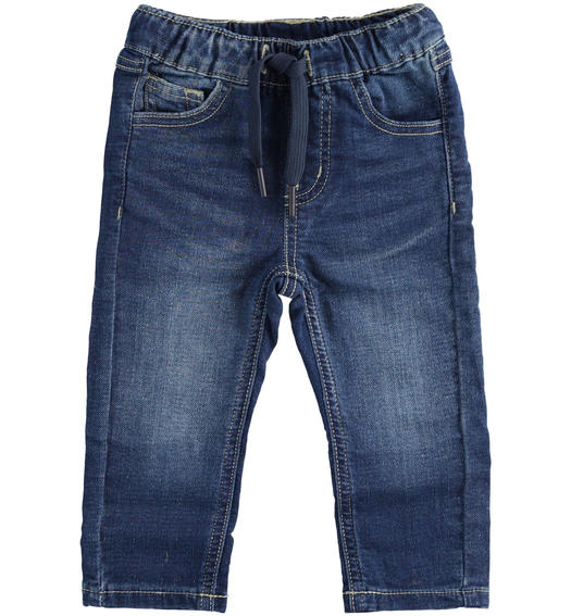 Sarabanda boy s drawstring jeans from 6 months to 8 years BLU-7750