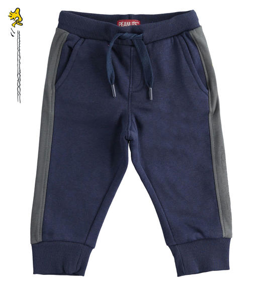 Sarabanda boy s Peanuts capsule pants from 9 months to 8 years NAVY-3854