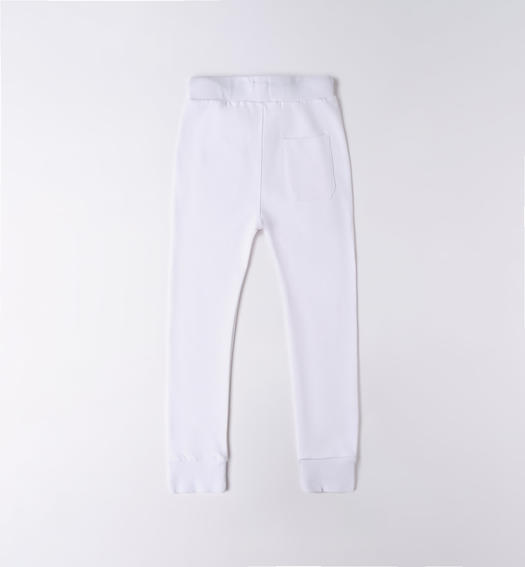 Pantalone tuta Ducati per bambino 100% cotone BIANCO-0113