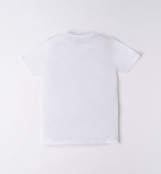 T-shirt bianca Ducati per bambino da 3 a 16 anni BIANCO-0113