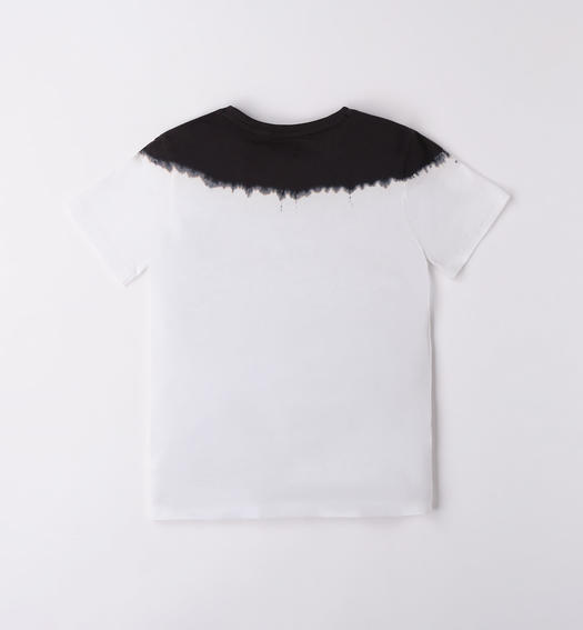 T-shirt Ducati bambino 100% cotone bicolor da 3 a 16 anni NERO-0658