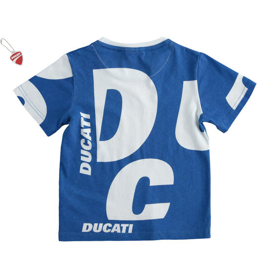 T-shirt per bambino stampa Sarabanda interpreta Ducati da 3 a 16 anni Sarabanda ROYAL-3737