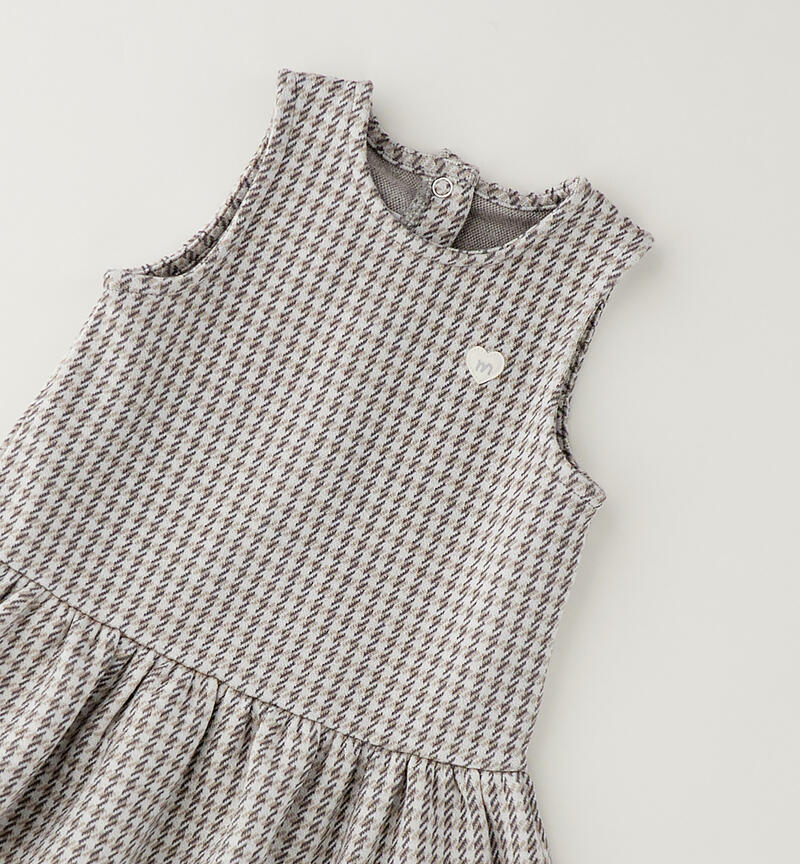 Baby girl dress BEIGE-0434