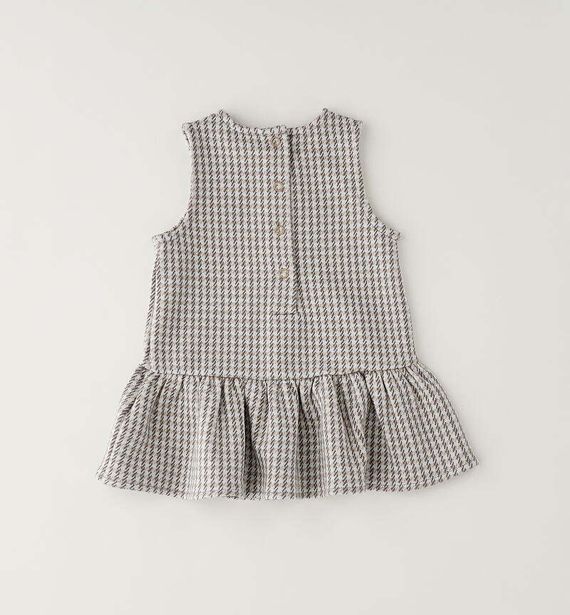 Baby girl dress BEIGE-0434
