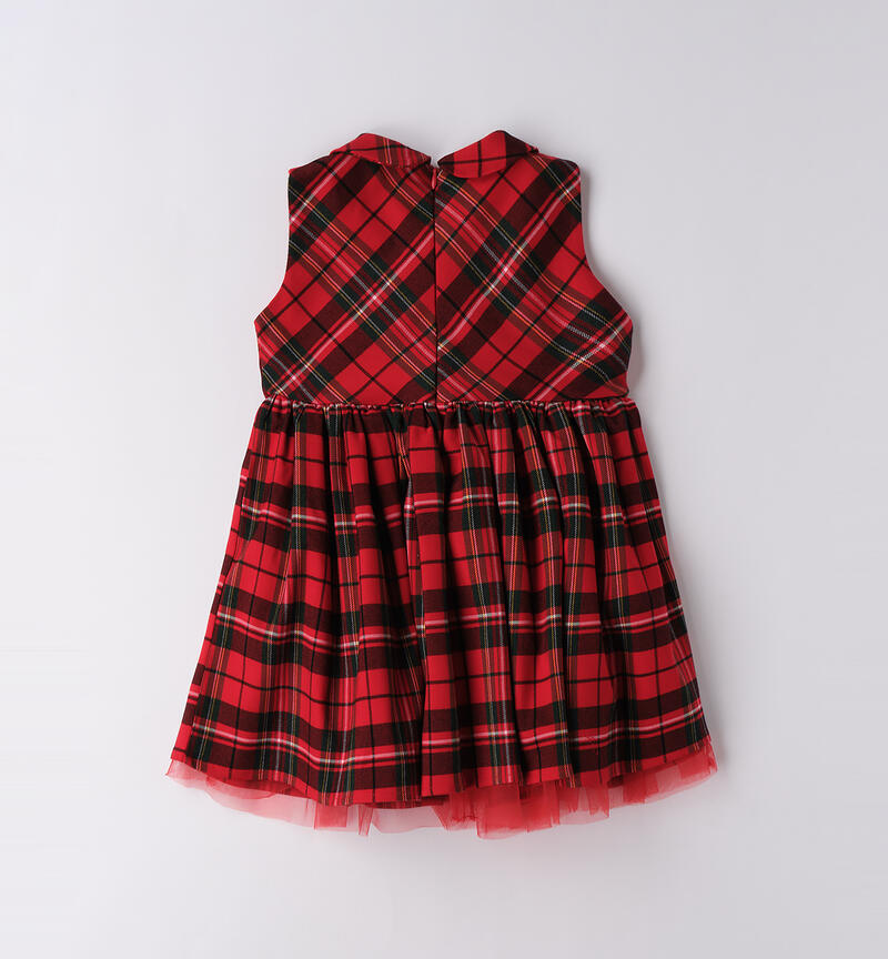 Abito bambina natalizio ROSSO-2253