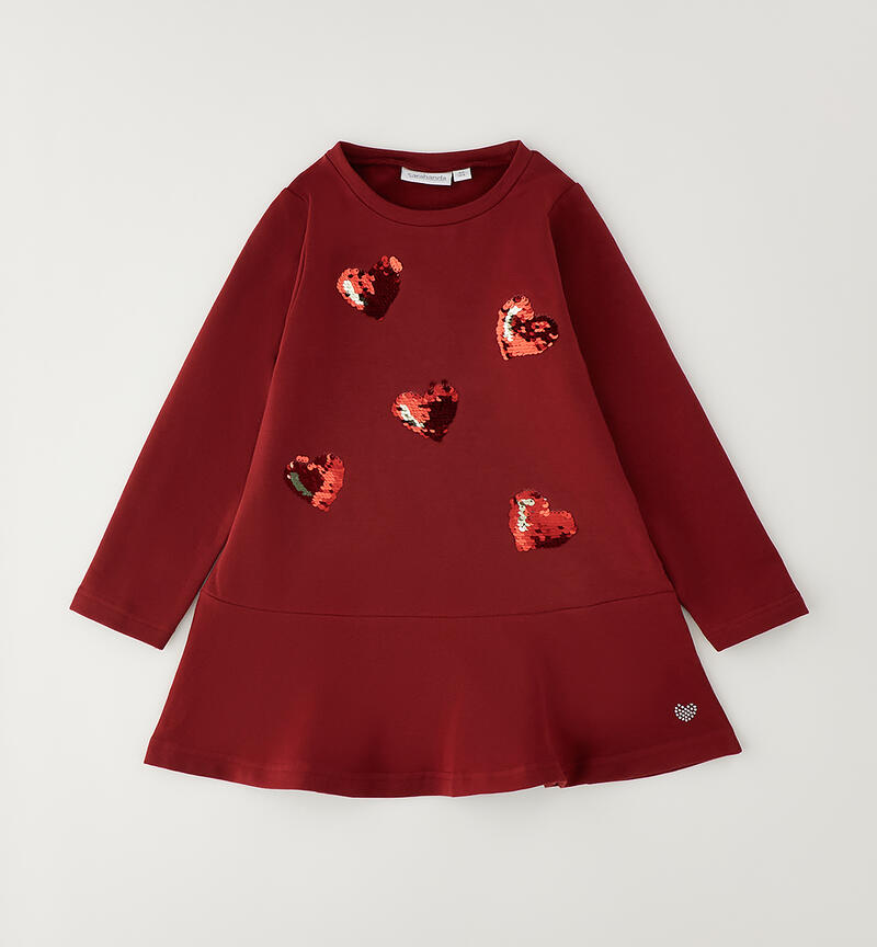 Abito bambina Sarabanda ROSSO-2549