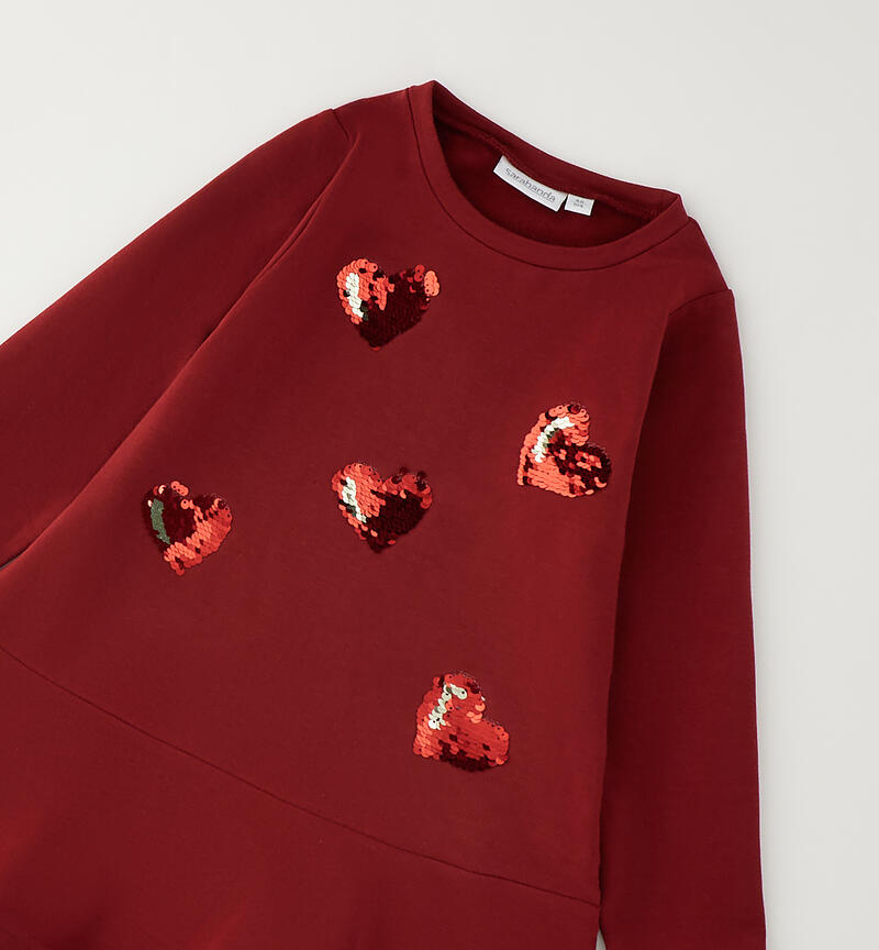 Abito bambina Sarabanda ROSSO-2549
