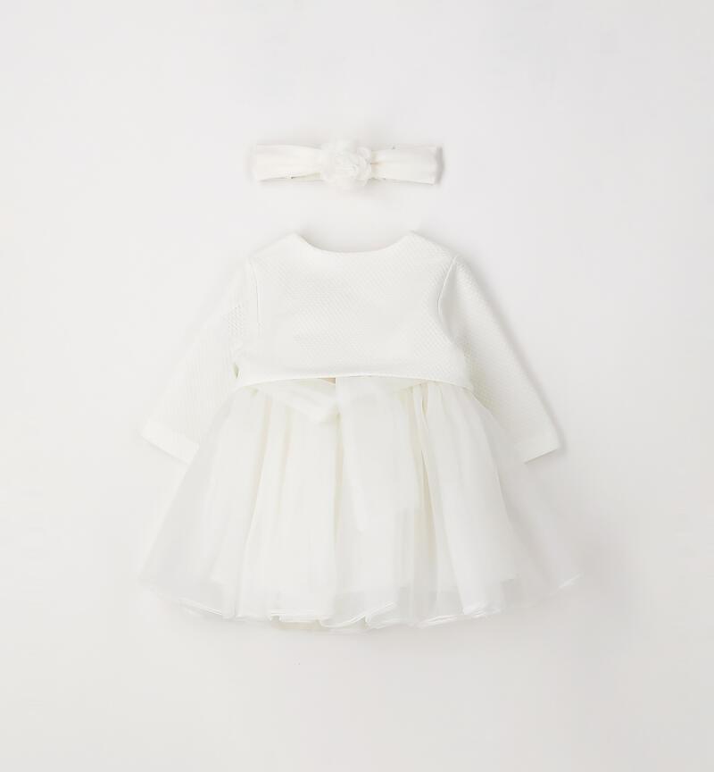 Baby girl's christening dress PANNA-0112