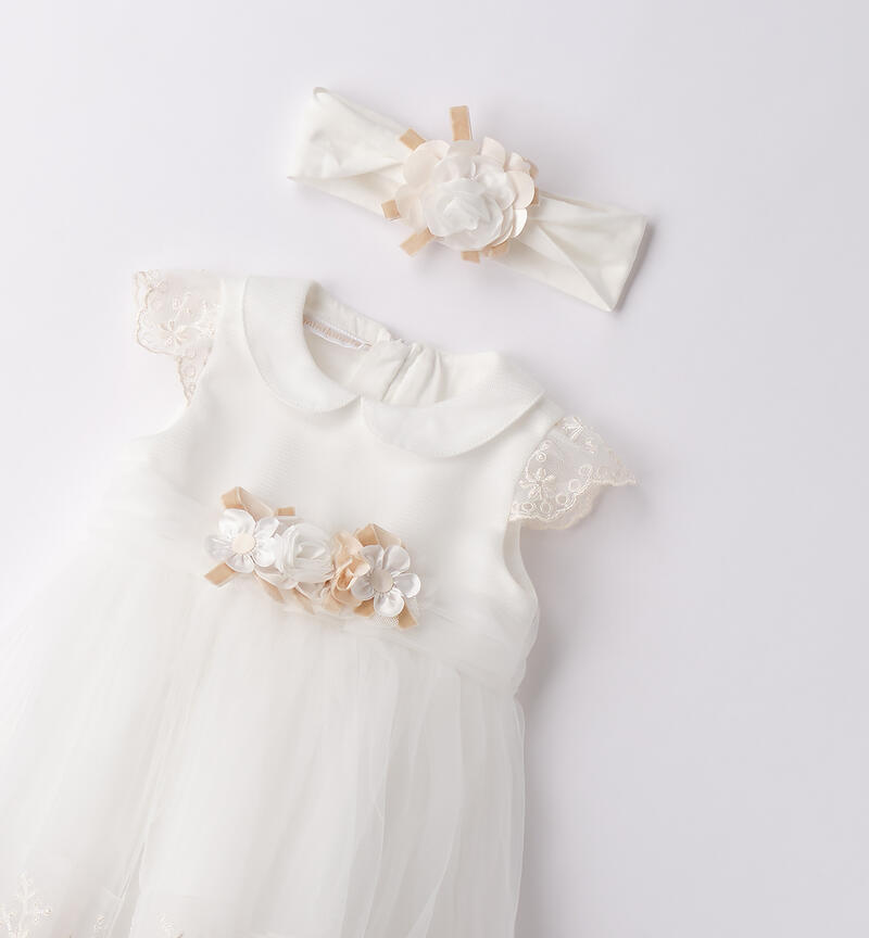 Baby girl christening dress PANNA-0112