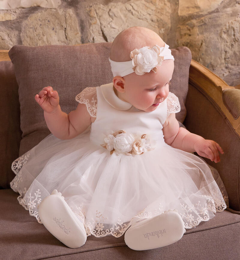 Baby girl christening dress PANNA-0112
