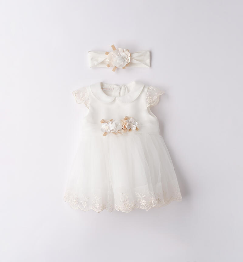 Baby girl christening dress PANNA-0112