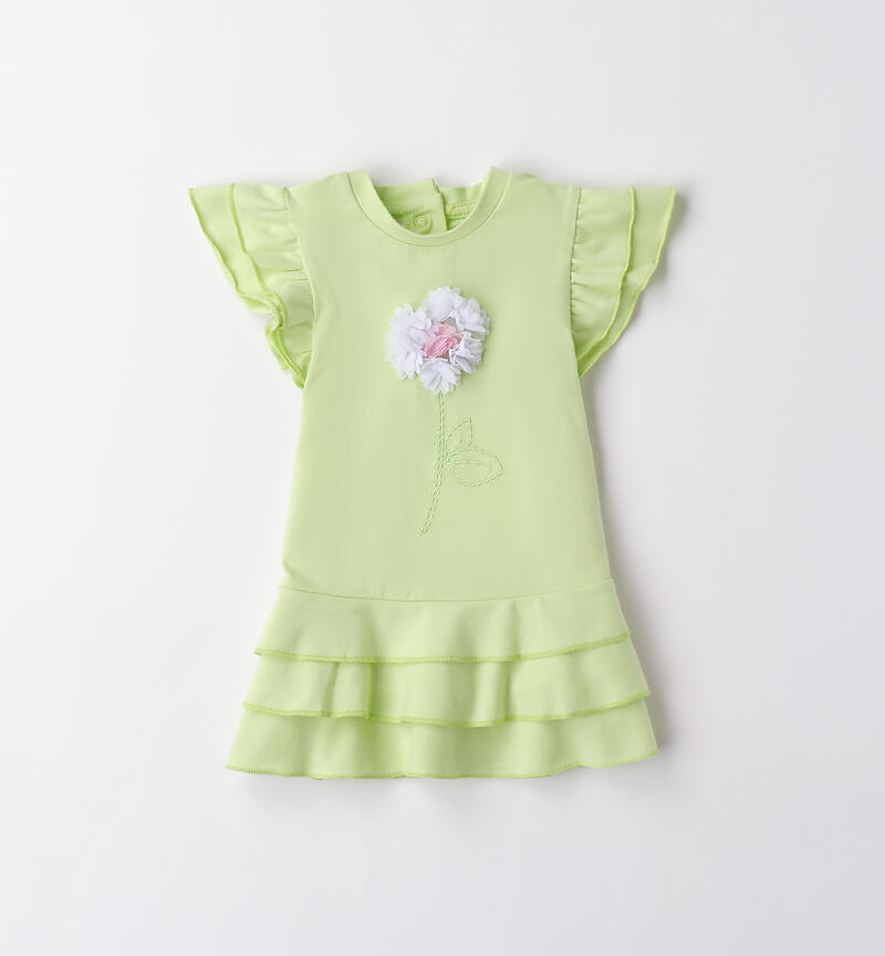 Abito bimba Minibanda VERDE-5422